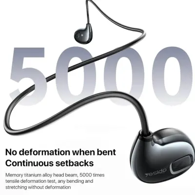 Yesido Neckband Earphone, Wireless, Air Conduction, Bluetooth 5.3, Yesido YSP11