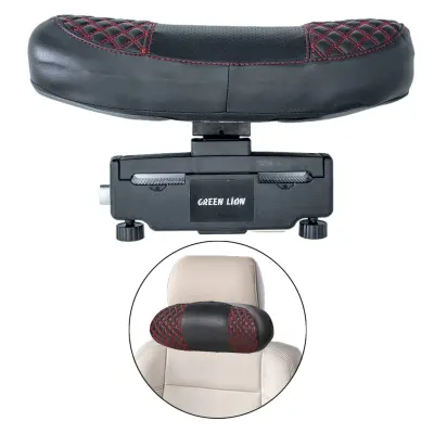 Green Lion Car Head Rest | Green Lion GNCRHADRSTBK Black