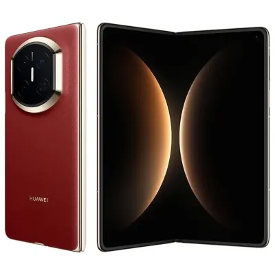 Huawei Mate X7 4G 512GB + 16GB RAM Arabic Red Dual Sim Smartphone