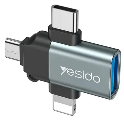 Yesido 3 in 1 OTG Adapter USB 3.0, Yesido GS15