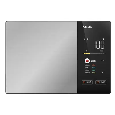 TakTik Smart Food Scale – LED Digital Display, Precision Weighing up to 1g