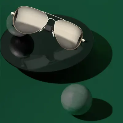 Green Lion Smart Sun Glasses with Touch Control, Built-in Microphone, Polarized Anti-Blue Lens, Play/Pause, Answer/Reject Calls, Voice Assistant, Remote Control, Green Lion Helsinki Smart Audio Glasses  - Black