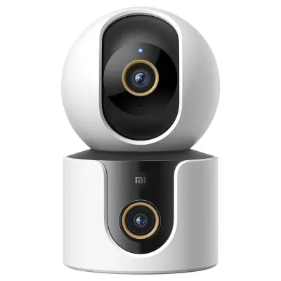 Xiaomi Smart Camera C500 With Dual 4MP Lenses For Panoramic View. Ultra-low Light Color, Human Tracking, Cry Alerts, Dual-band Wi-fi 6 For Stable Streaming