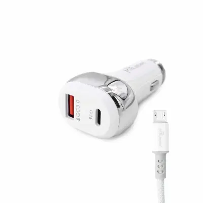 MpBlberri 30 Watt PD Car Charger With Micro-USB Cable mpBLBERRI BLB-C101