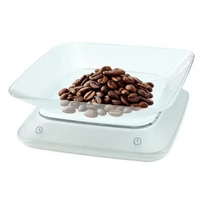 Lepresso Orino Precision Coffee Brewing Scale with 0.1 g Accuracy, Built-In Timer, Rechargeable 600 mAh Battery, Type-C Charging and Removable Weighing Tray