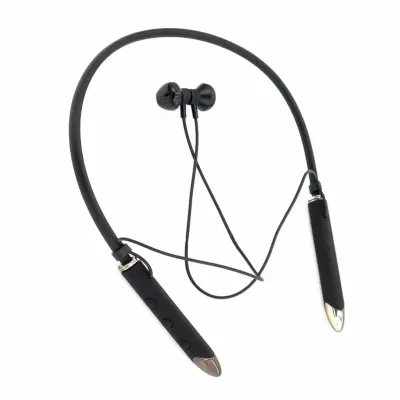 Desert Wireless Neckband ENC Earphone With Extra Bass and 130Hours Standby Time, Desert 1101 - Black