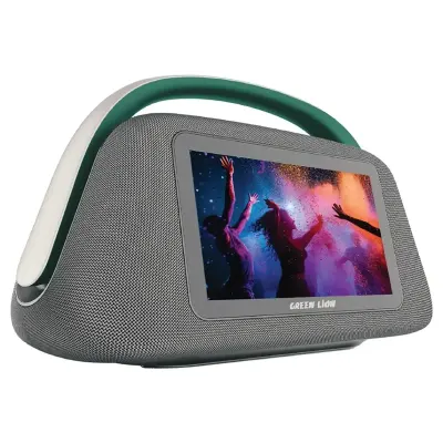 Green Lion 80W Smart Display Speaker with 10.1” HD Touchscreen for Parties, Outdoor Camping & Home Entertainment