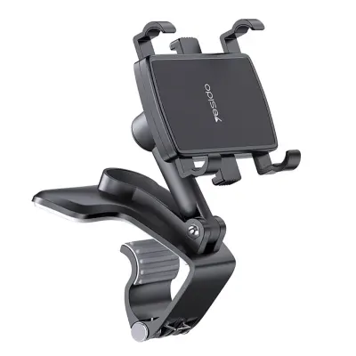 Yesido Dashboard Car Phone Holder with 900° Rotation & Adjustable Clamp