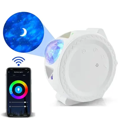 Generic Night Lights Wifi Remote Projector Star Starry Sky Light, Projector Lamp