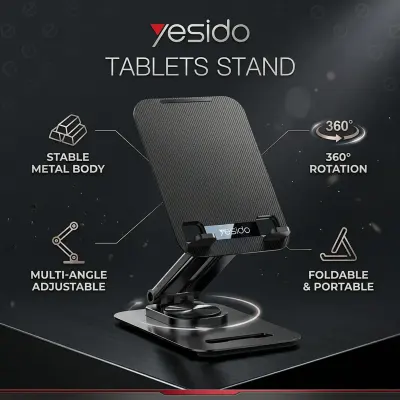 Combo AirPods Pro 2 Protective Case + Contact Info Sharing Tag + Foldable Rotating Tablet Stand + USB Memory Card Reader