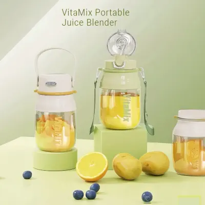VYVY Labs 800ML Portable Juice Blender with 10 Blades Head, VYVYLabs VitaMix VKGZJ01 Portable Juicer Bottle