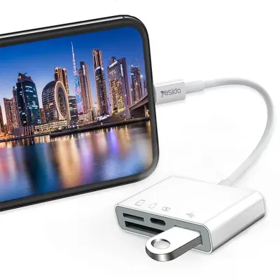 Yesido Lightning to USB Adapter, Otg Adapter, Yesido GS12