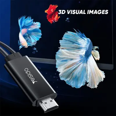 Yesido Type-C to HDMI 4K UHD, 1.8 Meter, Yesido HM03