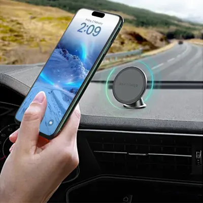 Combo 72W Dual-Port Car Charger + Magnetic Car Phone Holder + 66W USB-A to Type-C Cable