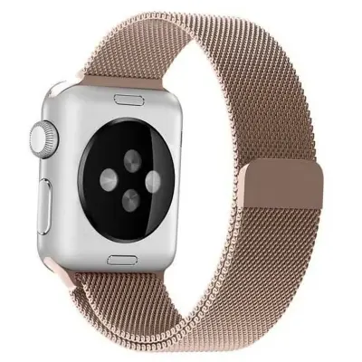 MOCOM 49mm Watch Straps, Stainless Steel Mesh type Band For Apple Watch Mocom (Only Straps) - Bronze Bronze