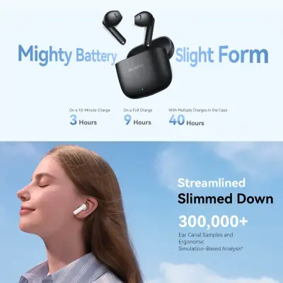 Huawei FreeBuds SE 2 True Wireless Bluetooth Earbuds T0016 with 40-Hour Battery Life, 10mm Dynamic Drivers, Bluetooth 5.3, Call Noise Cancellation Black